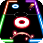 finger glow hockey android application logo